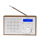 Denver Kompaktowe radio DAB+/FM Denver DAB-46 białe - 1535045 - zdjęcie 3